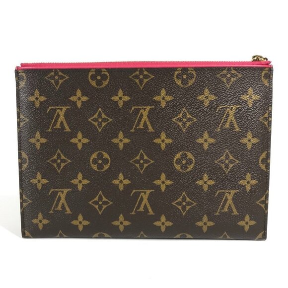 LOUIS VUITTON M60677 Monogram Pochette-Pallas Pouch Bag with strap Clutch bag - Picture 15 of 16